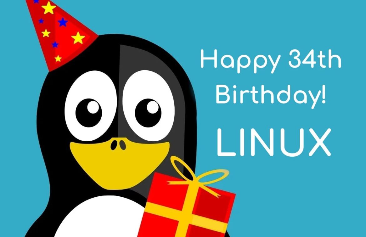 Linux өчигдөр 34 жилийн ойгоо тэмдэглэлээ! Linux өчигдөр 34 жилийн ойгоо тэмдэглэлээ!