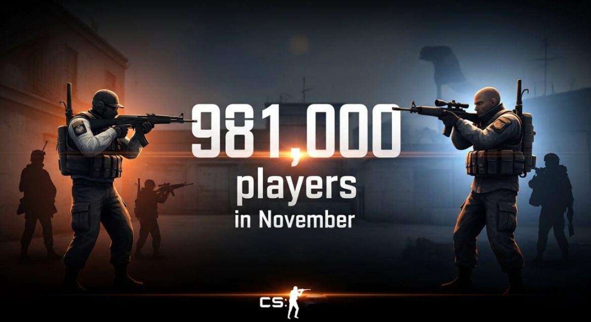 Counter-Strike дахин тэсэрлээ: арваннэгдүгээр сард 1 сая тоглогчид дөхөв