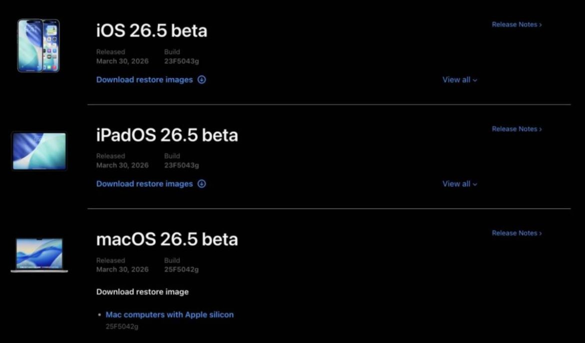 Apple iOS 26.5 beta-г гаргалаа: ямар шинэ боломжууд нэмэгдэв