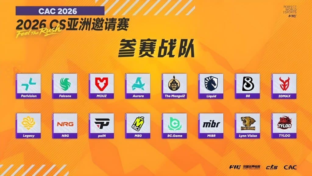 CS Asia Championships 2026: The MongolZ дэлхийн хүчтэнүүдтэй Шанхайд өрсөлдөнө 6 CS Asia Championships 2026: The MongolZ дэлхийн хүчтэнүүдтэй Шанхайд өрсөлдөнө