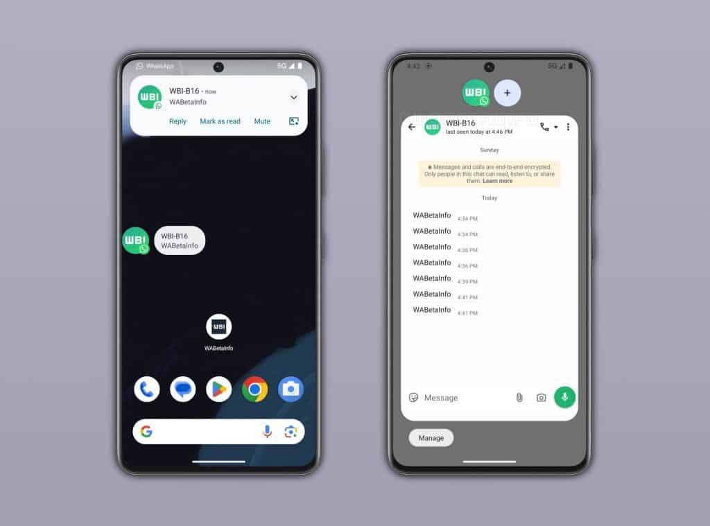 WhatsApp Android дээр чатыг “хөвдөг цонх”-оор нээх шинэ боломж туршиж байна 6 WhatsApp Android дээр чатыг “хөвдөг цонх”-оор нээх шинэ боломж туршиж байна