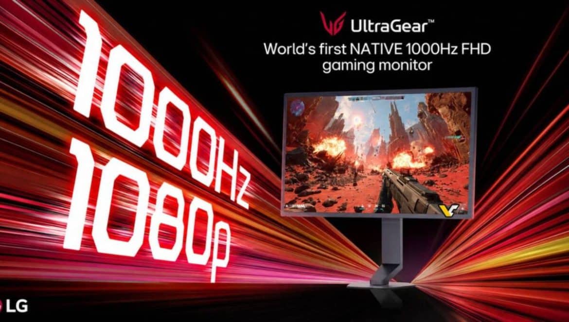 LG 1000 Гц давтамжтай UltraGear монитор танилцууллаа