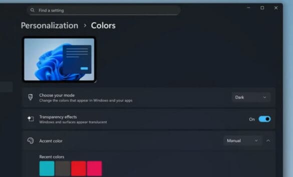 Windows 11 удахгүй өөрөө өнгөө сольдог болно: Dark Mode-ийг автоматаар асаах боломж туршиж байна