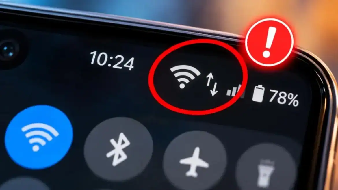 Утасны Wi-Fi тэмдгийн хажуу дахь хоёр сум юу илэрхийлдэг вэ