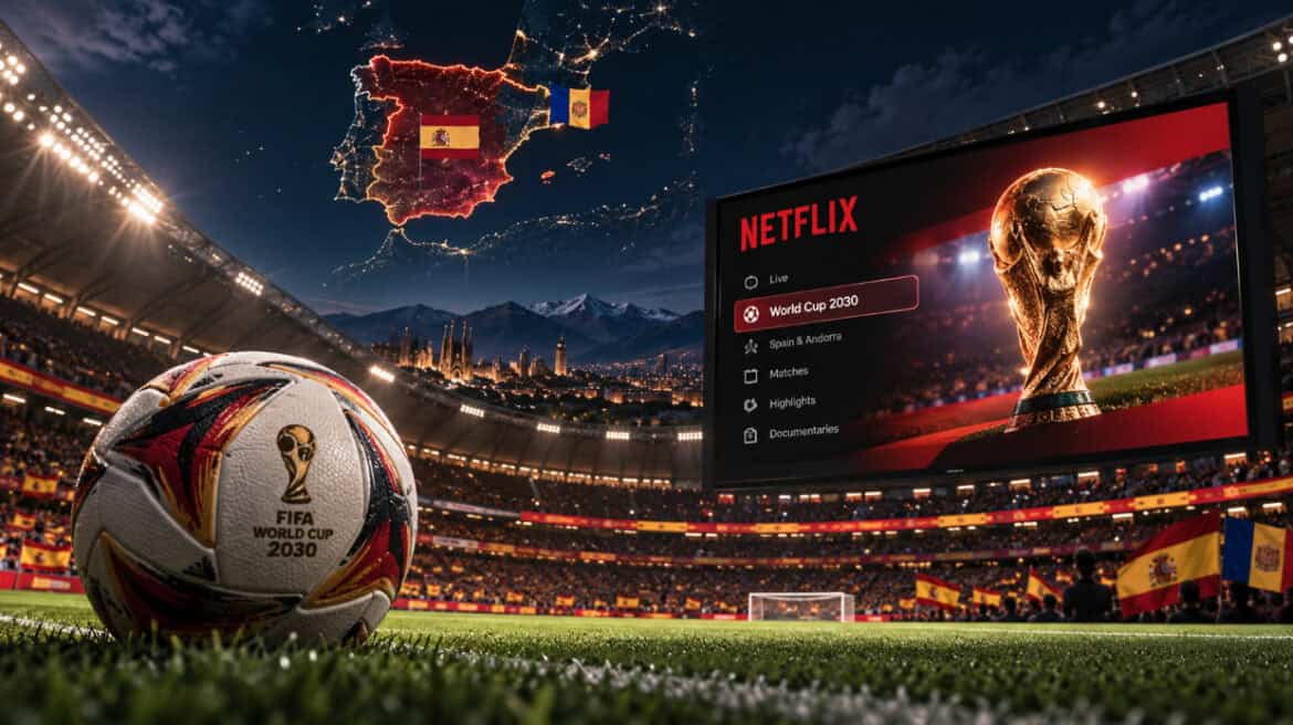 Netflix 2030 оны хөлбөмбөгийн ДАШТ-ий бүх 104 тоглолтыг дамжуулна
