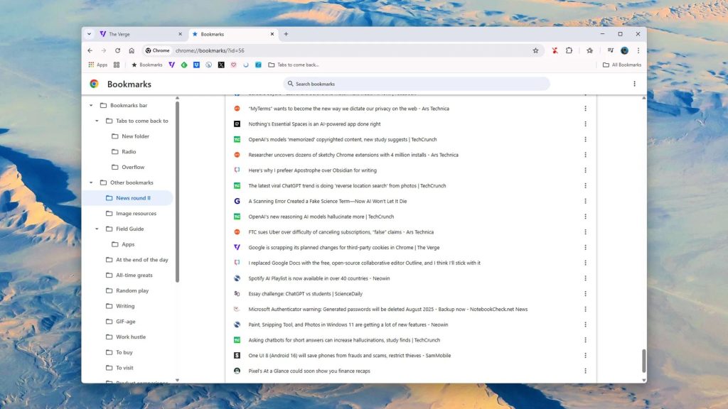 Лайф хакерууд: Google Chrome дээр хавчуурга хэрхэн зохион байгуулж, олон арван сайтад төөрөхгүй байх вэ 7 Лайф хакерууд: Google Chrome дээр хавчуурга хэрхэн зохион байгуулж, олон арван сайтад төөрөхгүй байх вэ