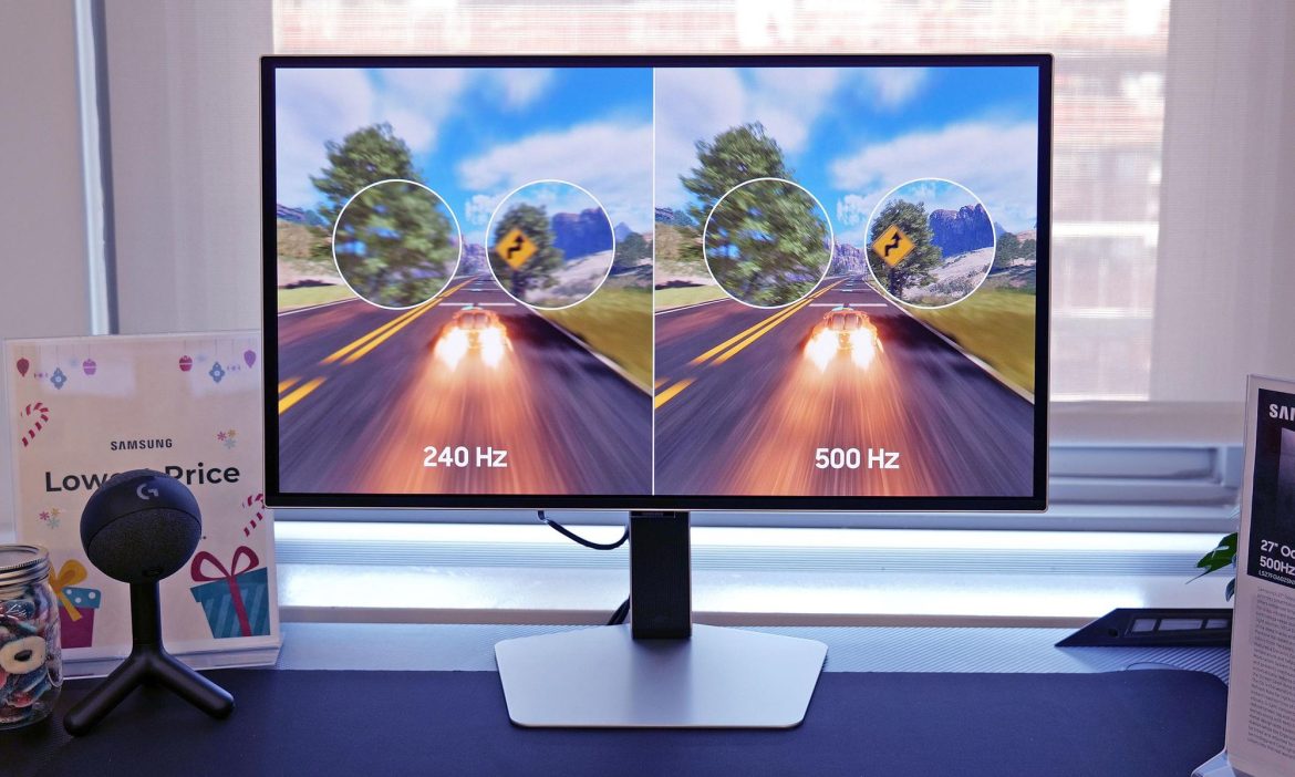 Samsung дэлхийн анхны 500 Гц давтамжтай OLED дэлгэцээ танилцууллаа