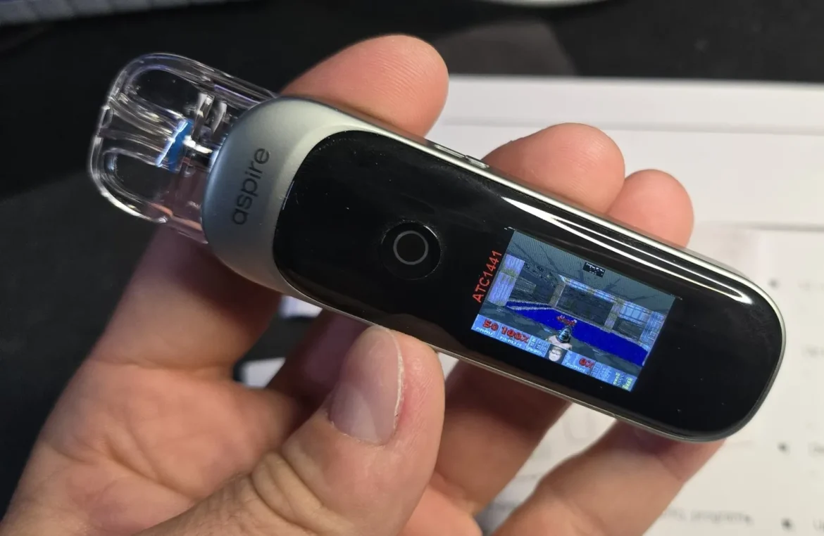 Doom vape болон тооны машин дээр гарч ирэв: сонирхолтой туршилт