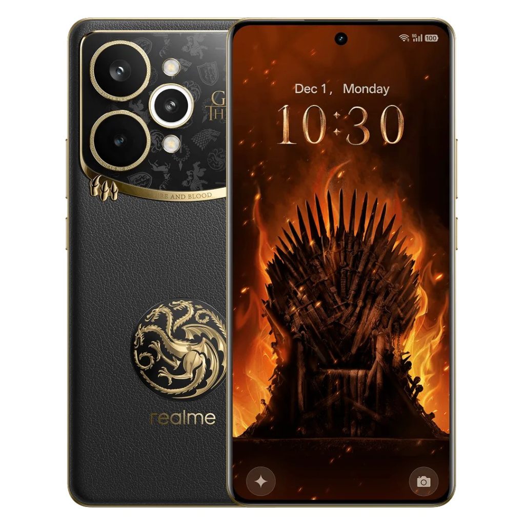 Realme 15 Pro Game of Thrones Edition — “Гал ба цус”-ны ухаалаг утас 6 Realme 15 Pro Game of Thrones Edition — “Гал ба цус”-ны ухаалаг утас