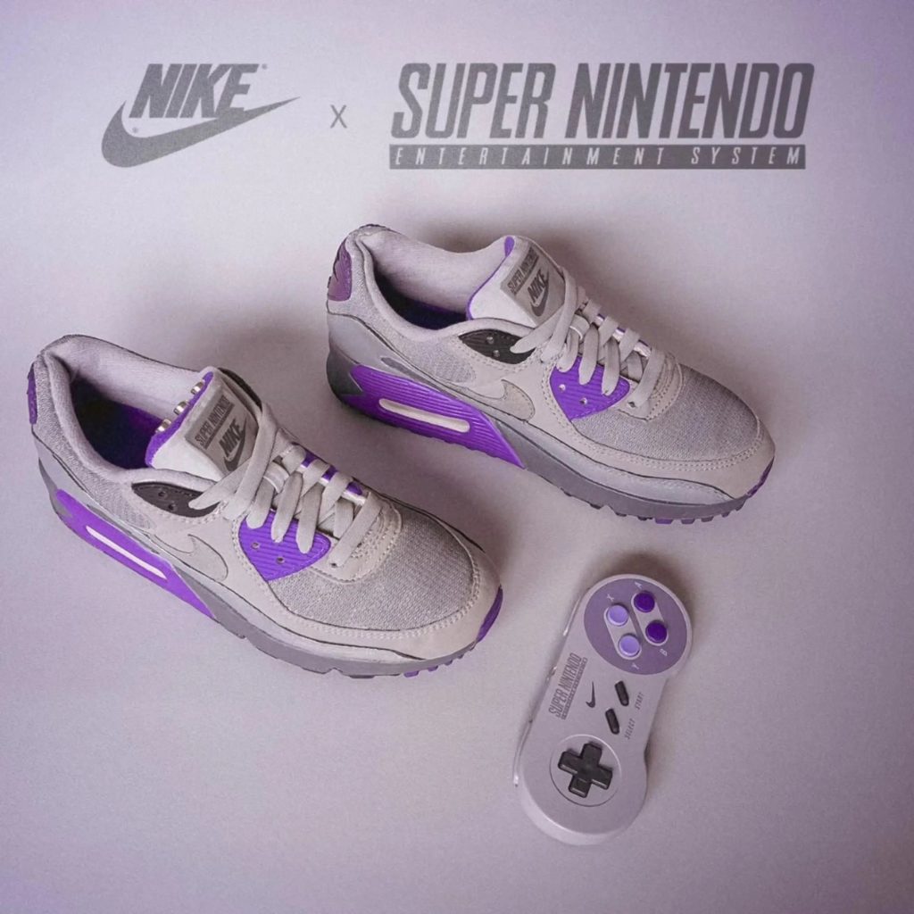 Nike Air Max 90 пүүзнээс SNES тоглоом асах үе ирлээ 6 Nike Air Max 90 пүүзнээс SNES тоглоом асах үе ирлээ
