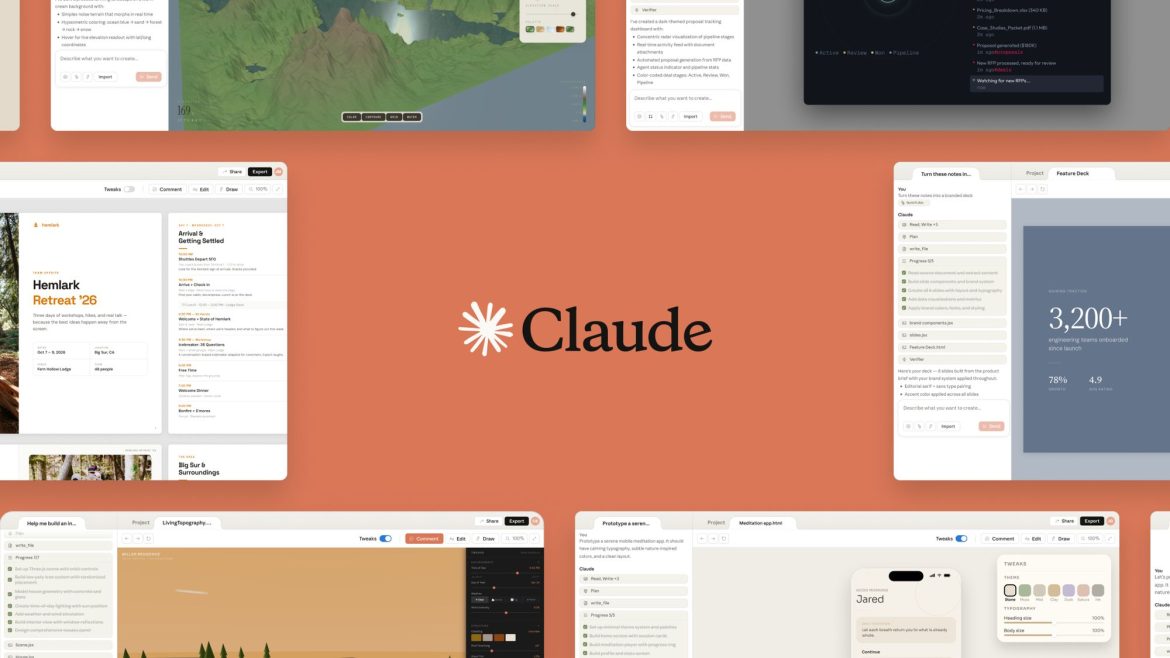 Anthropic-ийн Claude Design гарч, хиймэл оюунаар визуал бүтээх ажлыг хурдасгана